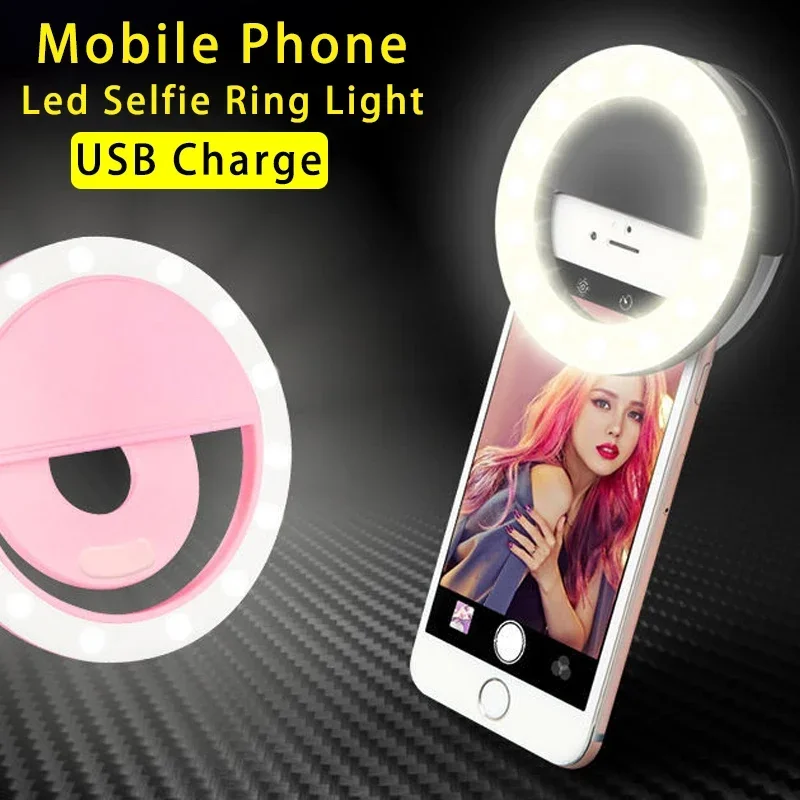 Photography Lighting Ring - Selfie Light Clip On Light For
