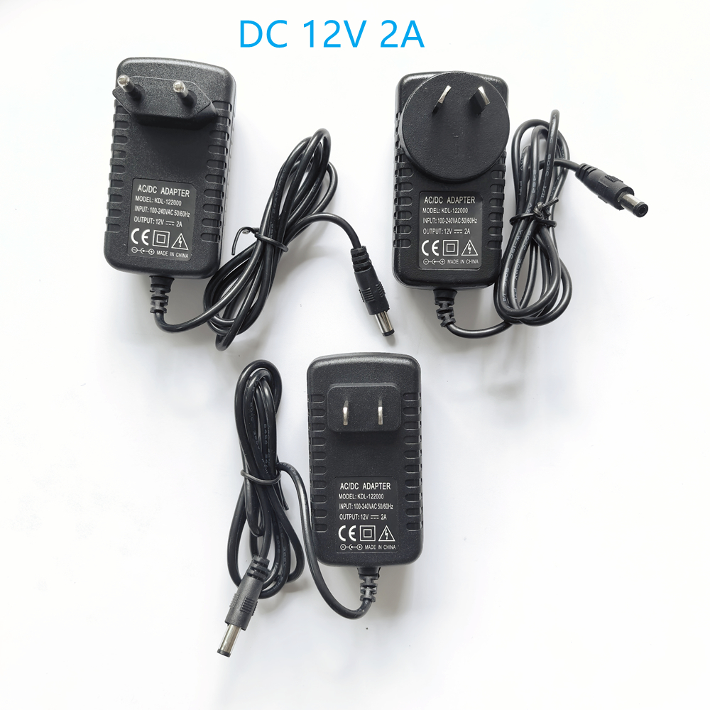 Photography Lighting Products - AC 110-240V DC 12V 2A Universal