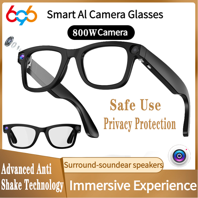 Photography Lighting System - 800W Camera Glasses BT AI Translate