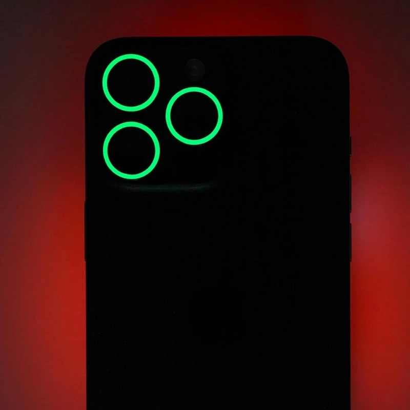 Photography Lighting Ring - 1-3Pcs Night Light Luminous Metal Glass