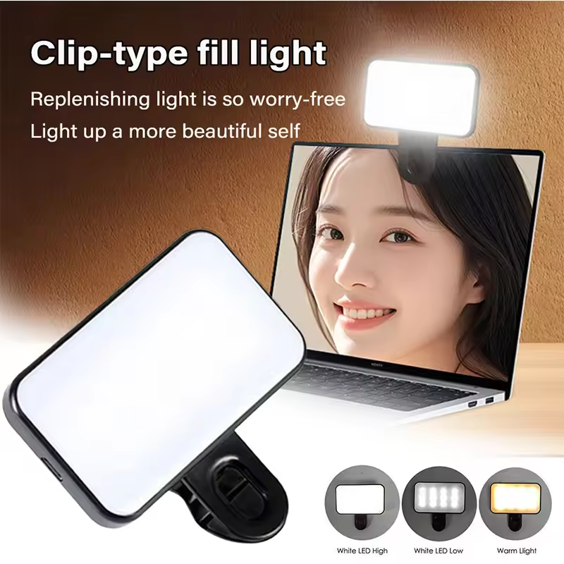Photography Lighting System - 2pcs Portable Mini Selfie Fill Light