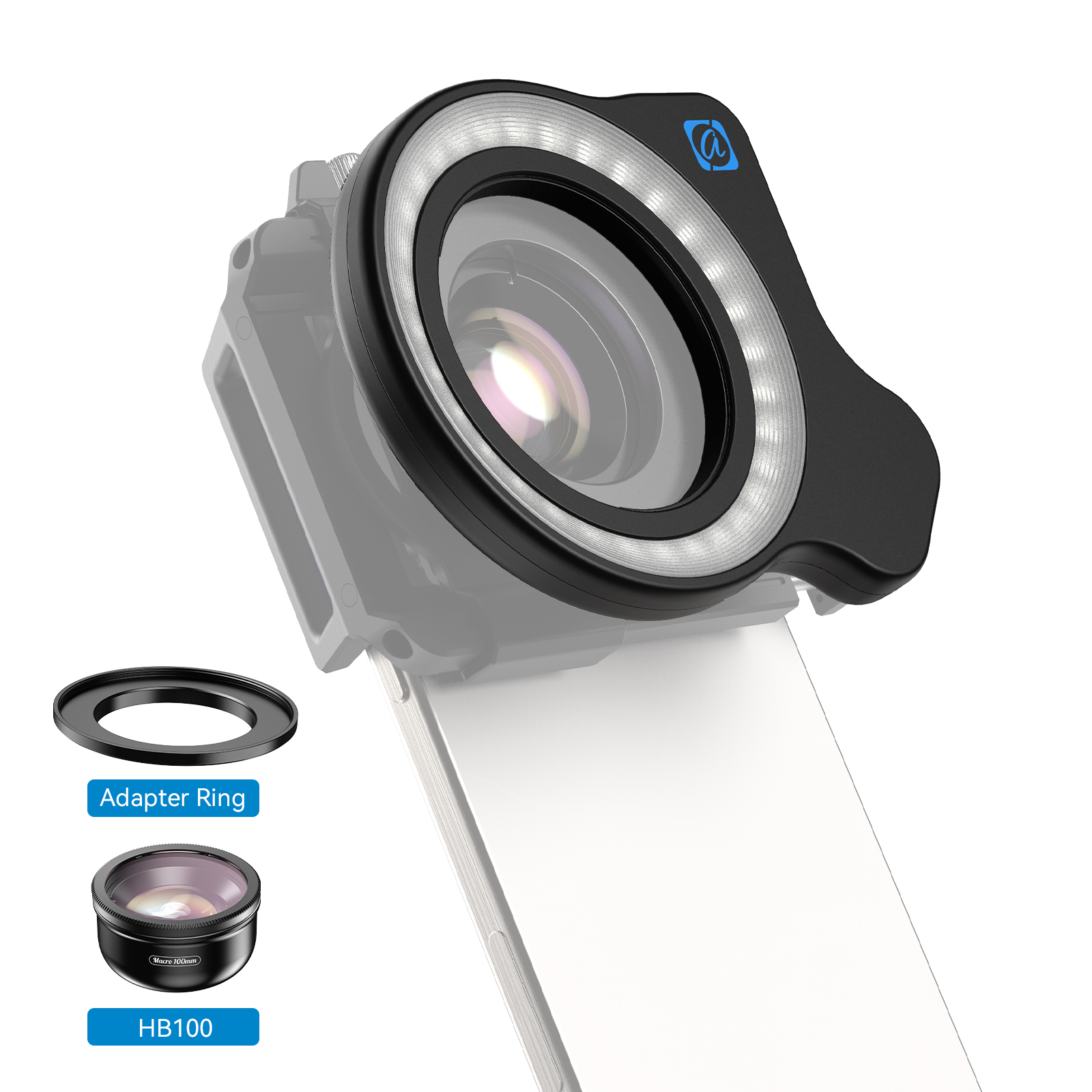 APEXEL 37mm 52mm Thread Macro  – обзор и цена Photography Lighting Ring