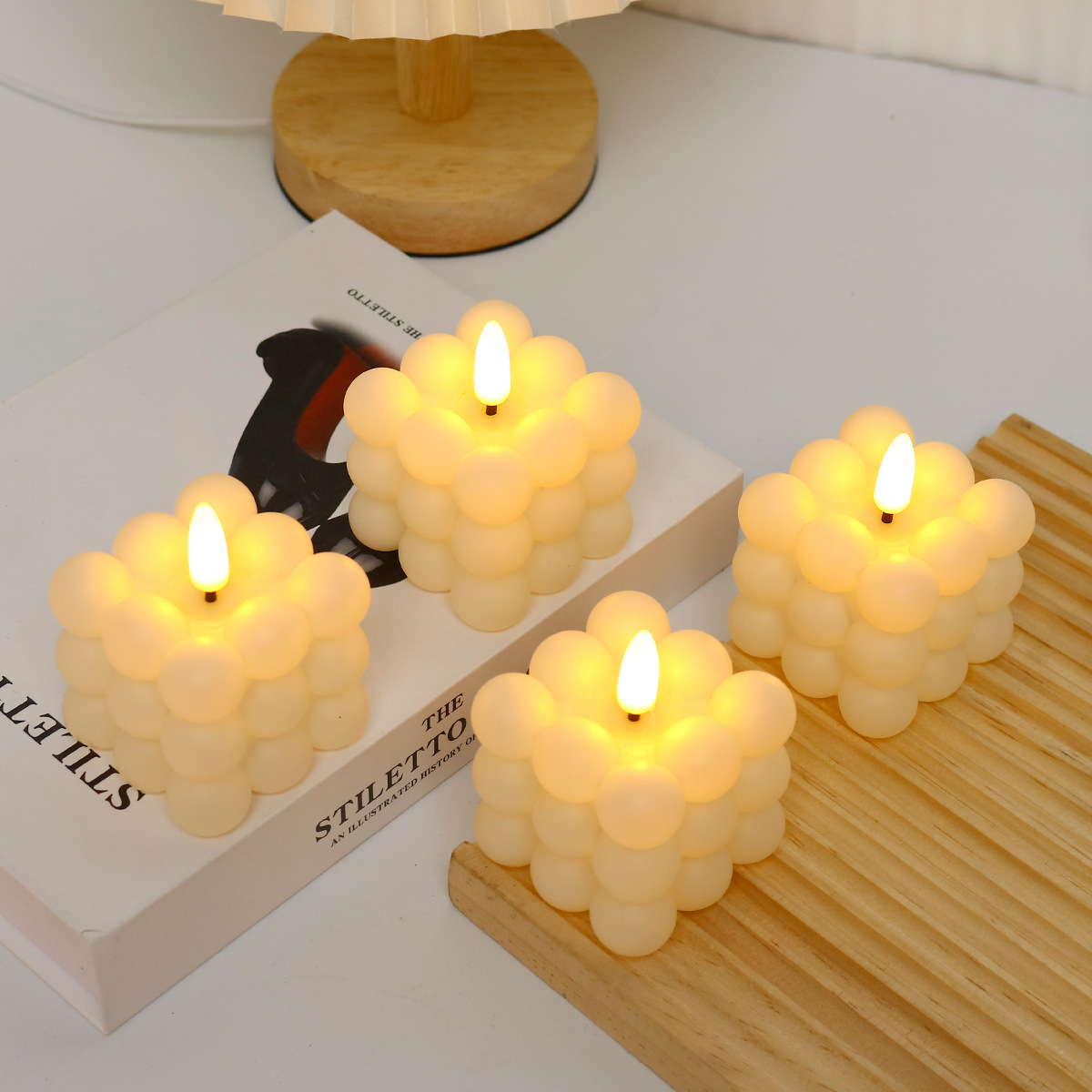 Led Candle  Cube for Wedding,  – обзор и цена Photography Lighting Led