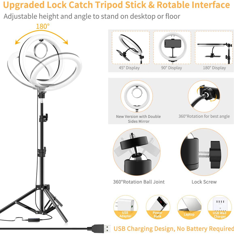 16/26/33cm Selfie Ring Light P – обзор и цена Photography Lighting Tent