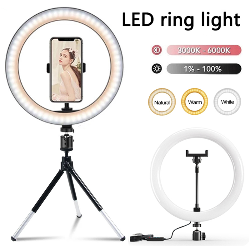 12 inch LED Ring light Photogr – обзор и цена Torjim Rgb Photography Video Lighting