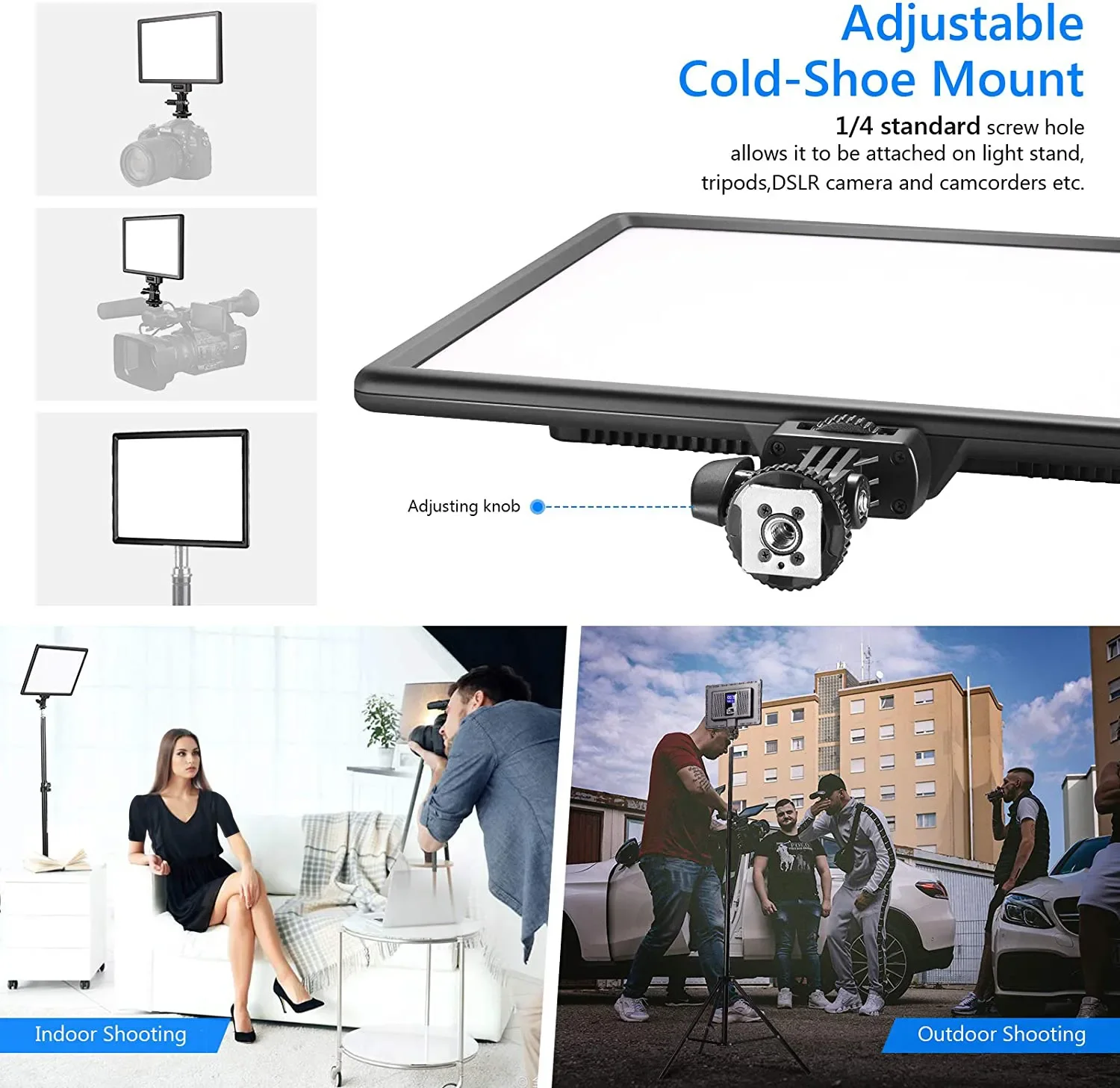 Neewer LED Video Light Camera  – обзор и цена Photography Lighting Kit Neewer