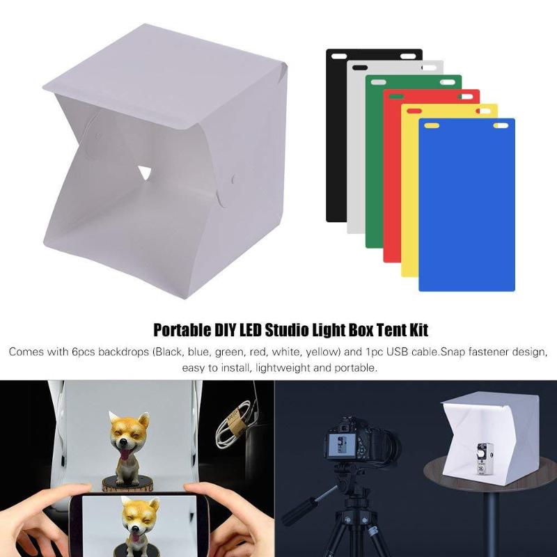 【C】Portable LED Photo Studio L – обзор и цена Photography Lighting Case