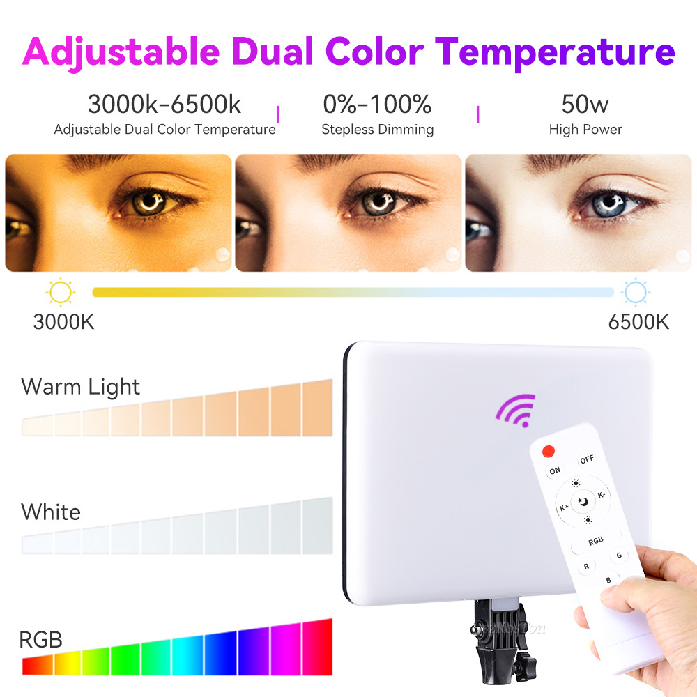 RGB 14'' LED Video Light Remot – обзор и цена Torjim Rgb Photography Video Lighting