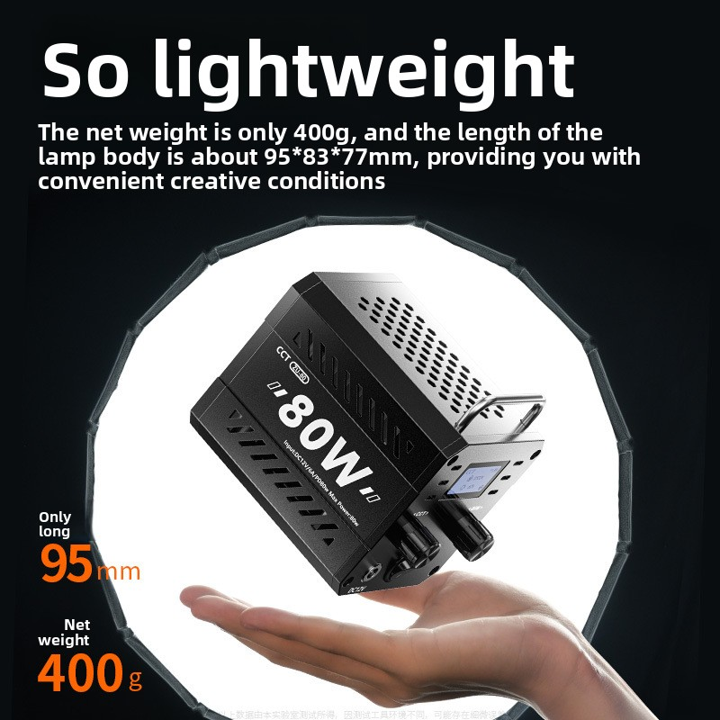 ZU80 80w Handheld Exterior Lam – обзор и цена Photography Lighting Led