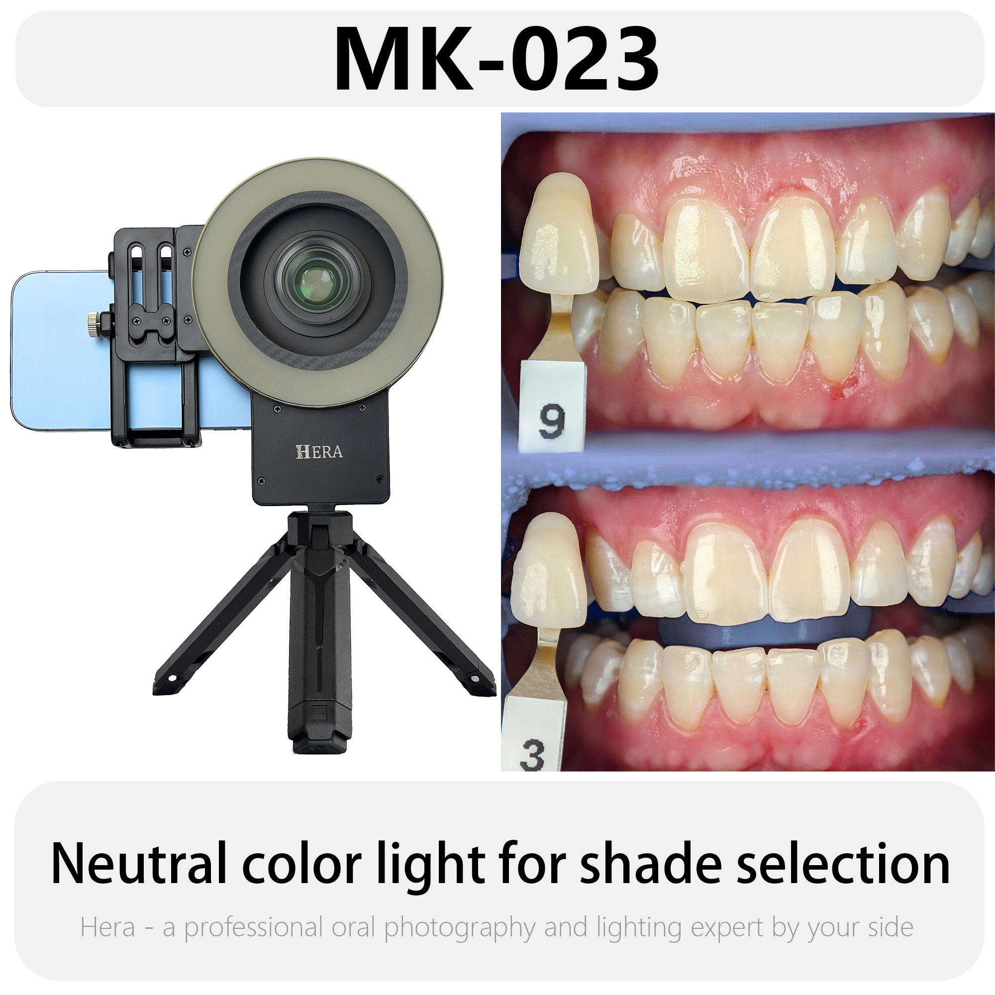HERA MK-23 Intraoral Dental Ph – обзор и цена Photography Lighting Ring