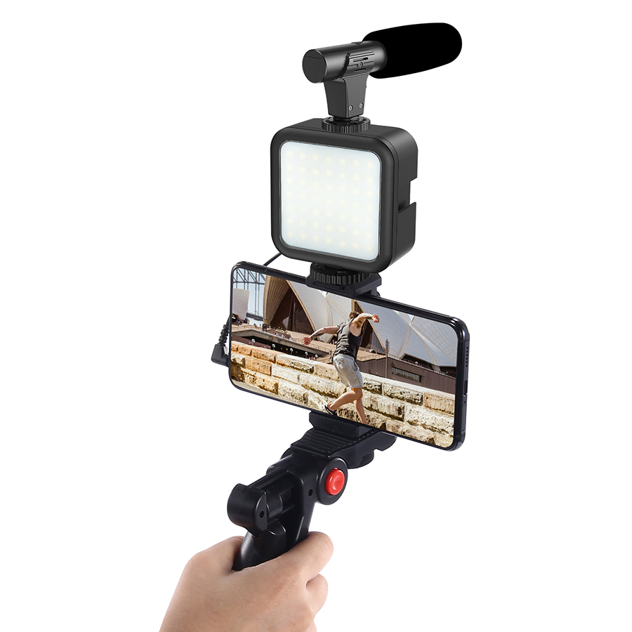 Smartphone Vlogging Kit Video  – обзор и цена Macro Photography Lighting Kit