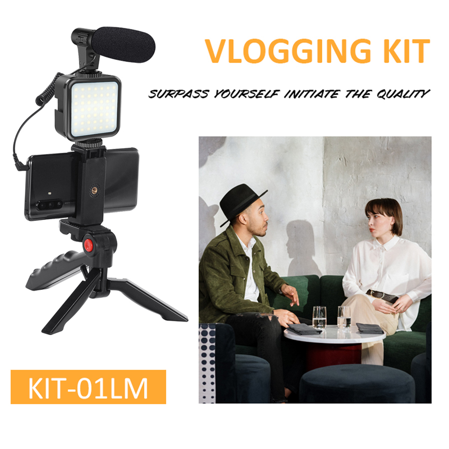 Smartphone Vlogging Kit Video  – обзор и цена Macro Photography Lighting Kit