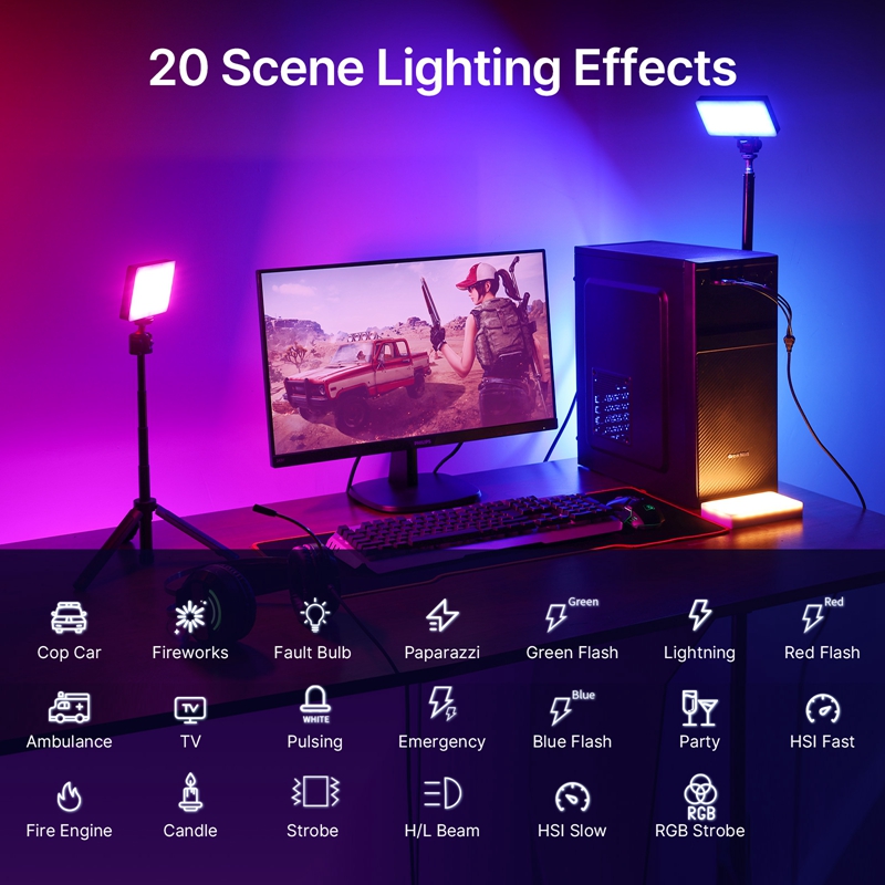 Ulanzi LT002 7 inch Pocket LED – обзор и цена Torjim Rgb Photography Video Lighting