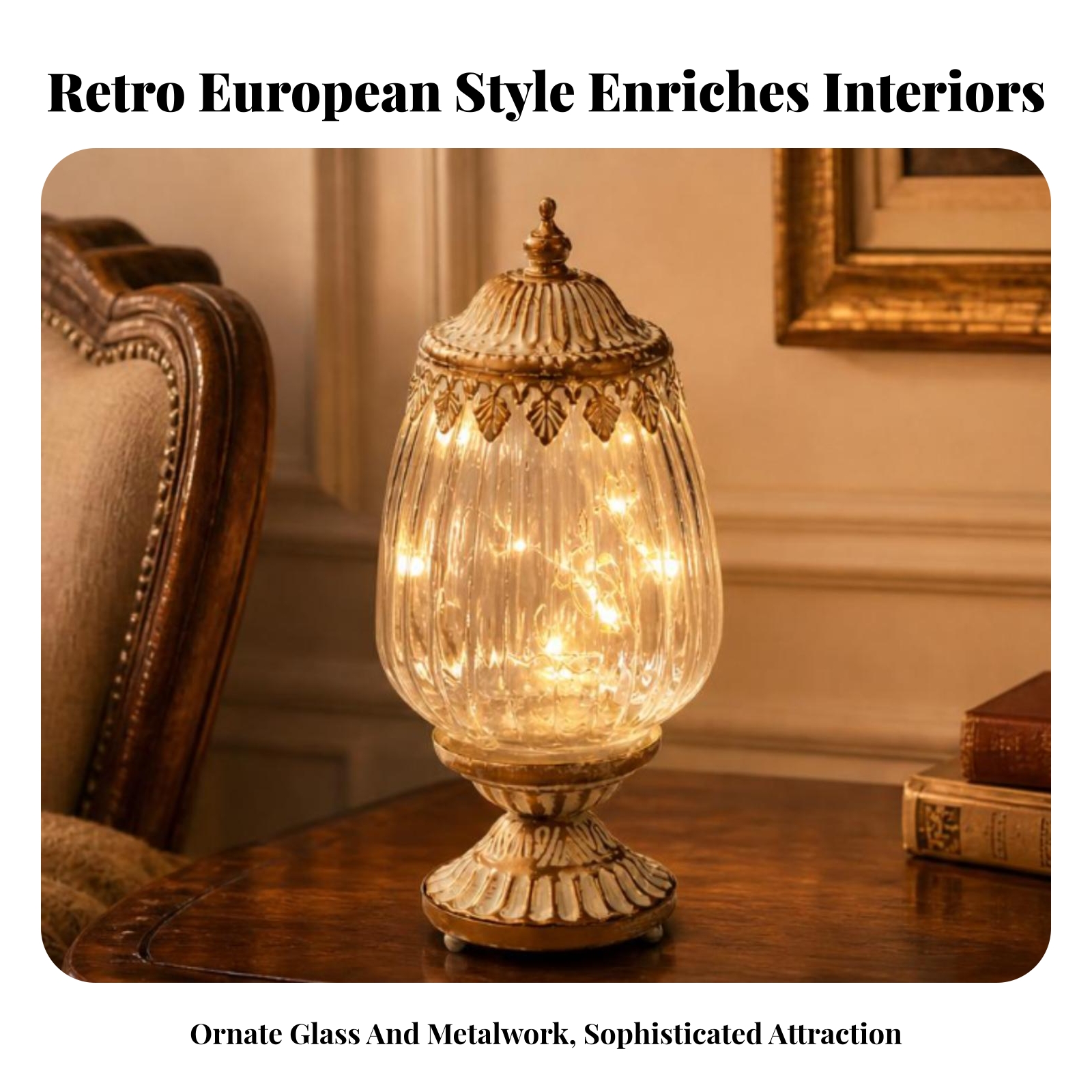 Vintage Ribbed Glass Lantern O – обзор и цена Photography Lighting Led