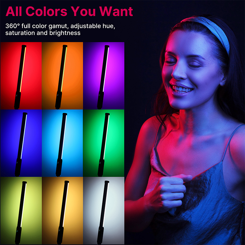 Ulanzi VL119 Handheld RGB Colo – обзор и цена Torjim Rgb Photography Video Lighting