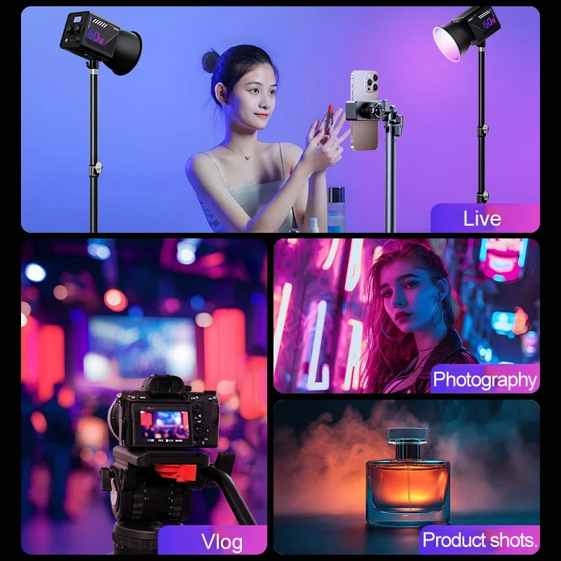 RGB Video Light Portable LED P – обзор и цена Torjim Rgb Photography Video Lighting