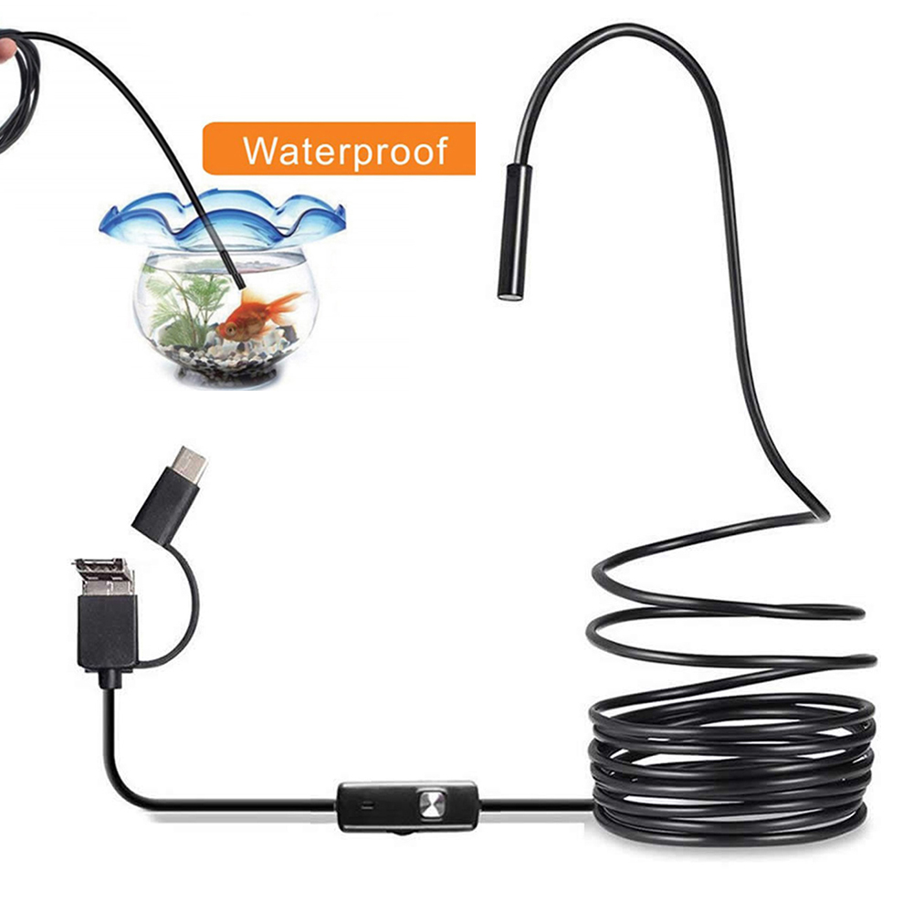 6 LED Light 7mm 1M  Endoscope  – обзор и цена Photography Lighting Products