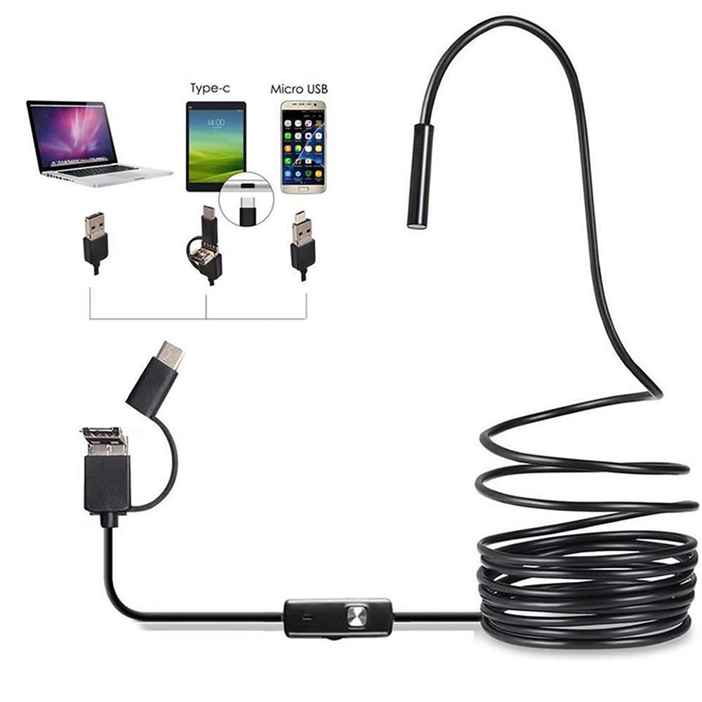 6 LED Light 7mm 1M  Endoscope  – обзор и цена Photography Lighting Products