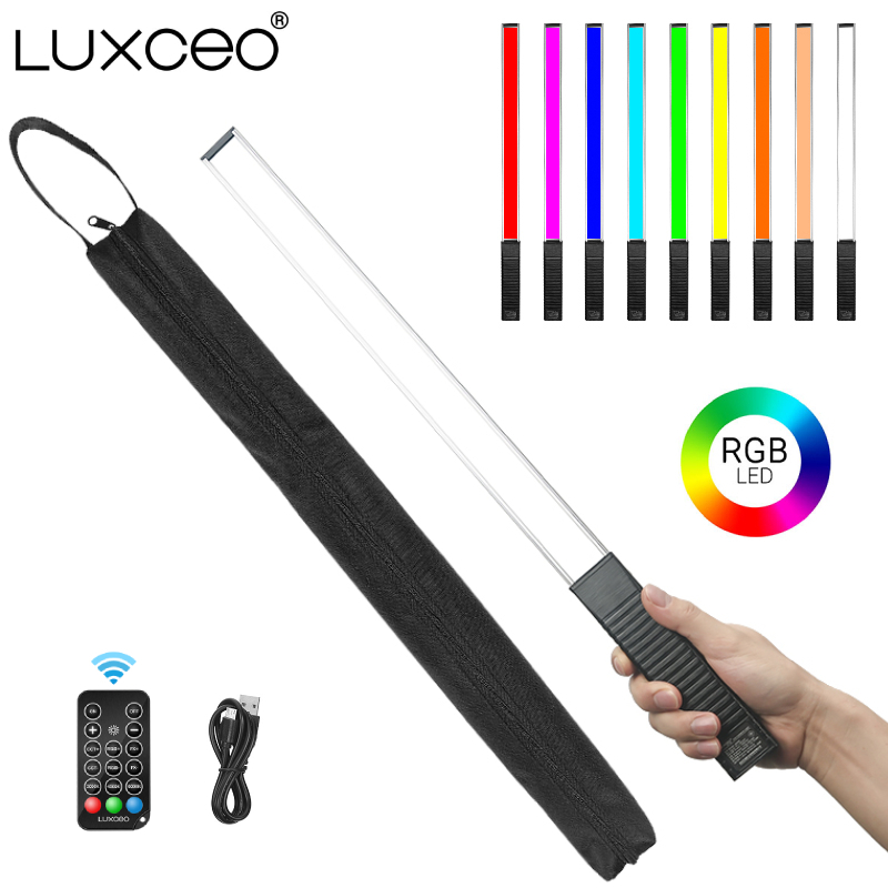 LUXCEO Q508A Handheld RGB Vide – обзор и цена Torjim Rgb Photography Video Lighting