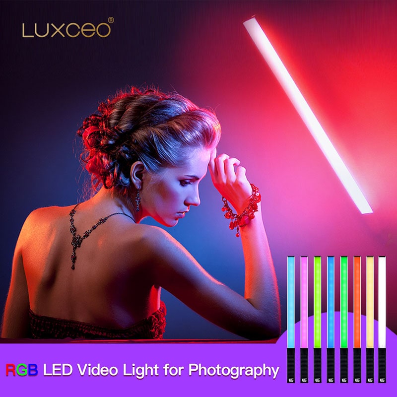 LUXCEO Q508A Handheld RGB Vide – обзор и цена Torjim Rgb Photography Video Lighting
