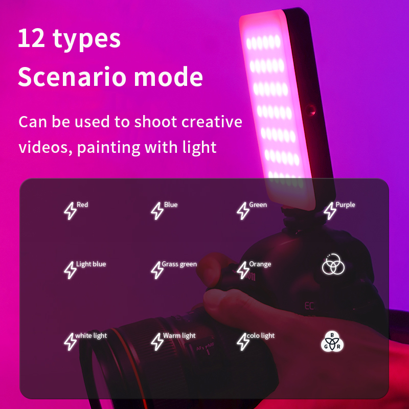 RGB Video Light Portable LED C – обзор и цена Torjim Rgb Photography Video Lighting
