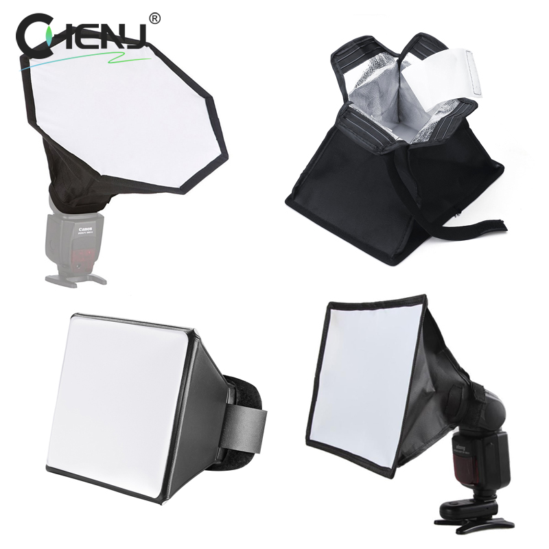 1pcs Foldable Flash Diffuser S – обзор и цена Photography Lighting Case
