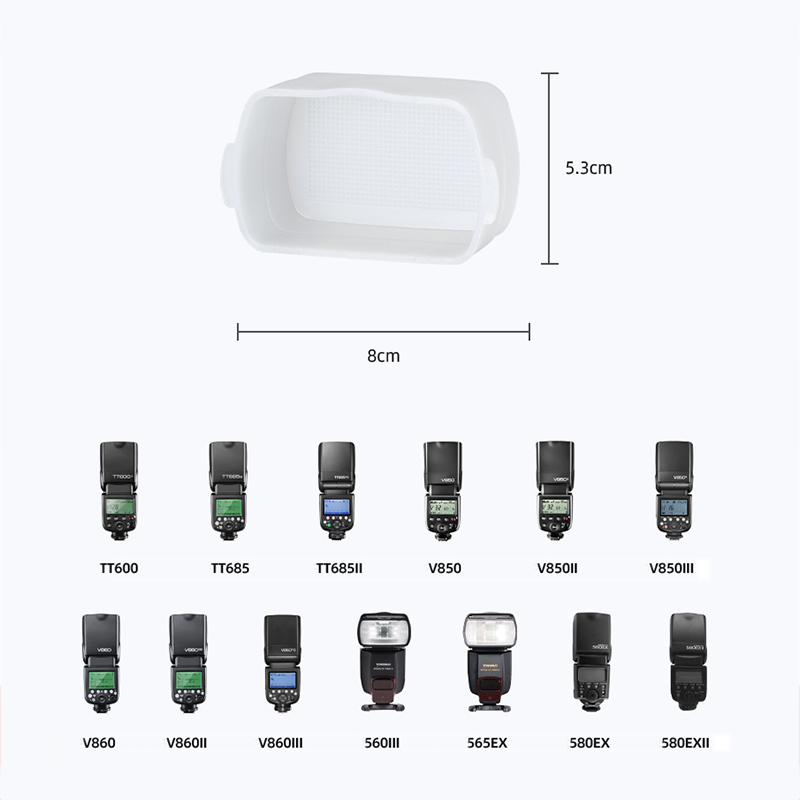 Flash Diffuser Dome Bounce Fit – обзор и цена Godox Speedlite Flash