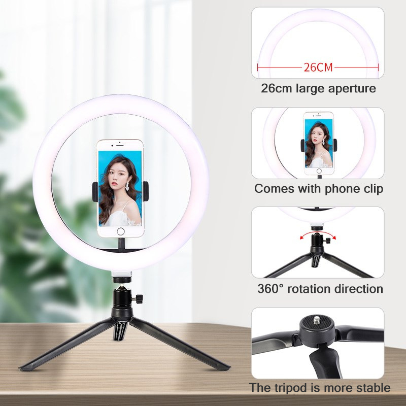 26cm 10 inch Led Ring Selfie L – обзор и цена Photography Lighting Tent