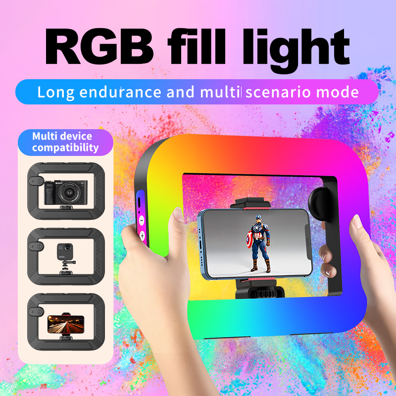 Smartphone Video Rig Handheld  – обзор и цена Torjim Rgb Photography Video Lighting