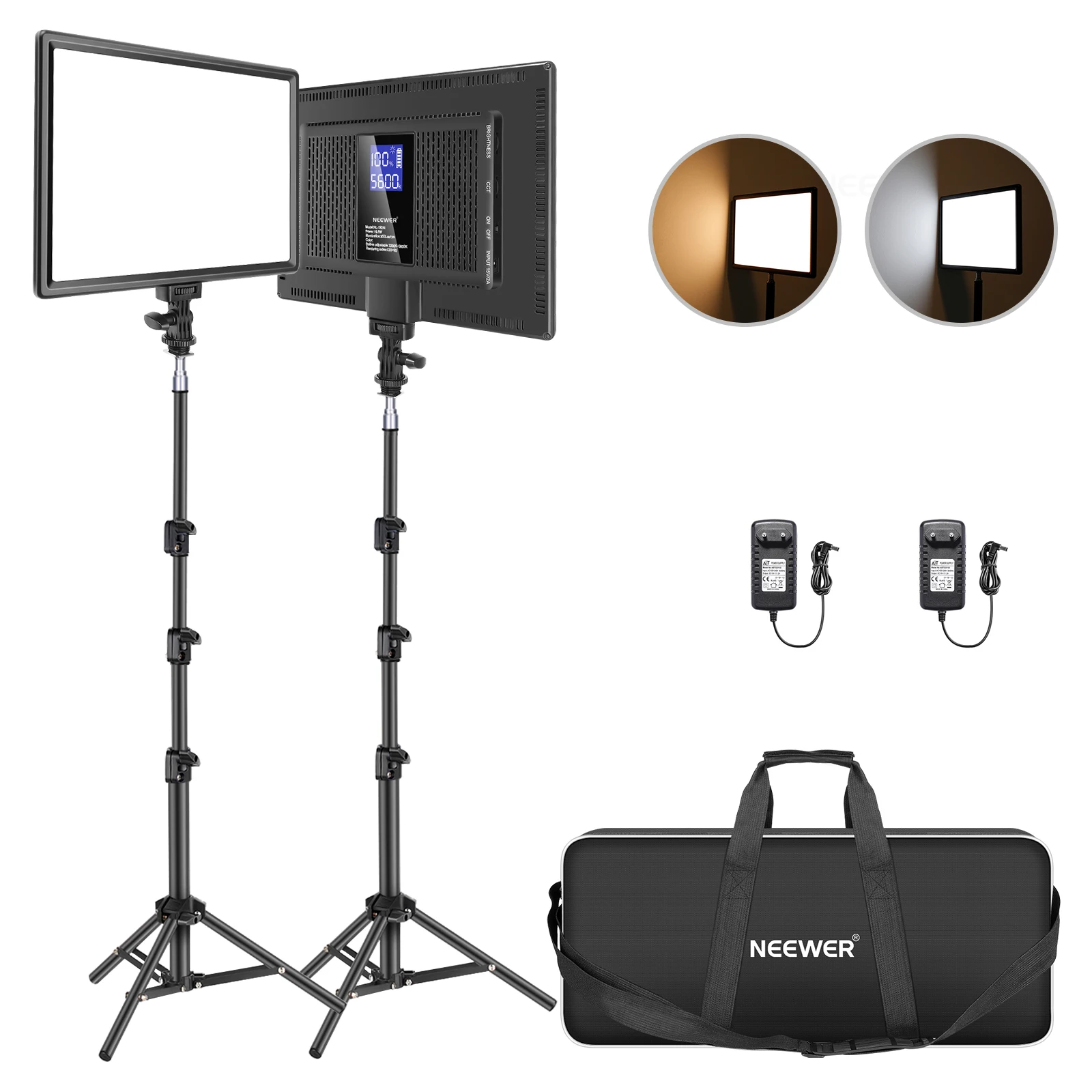 Neewer Dimmable Led Video Pane – обзор и цена Photography Lighting Kit Neewer