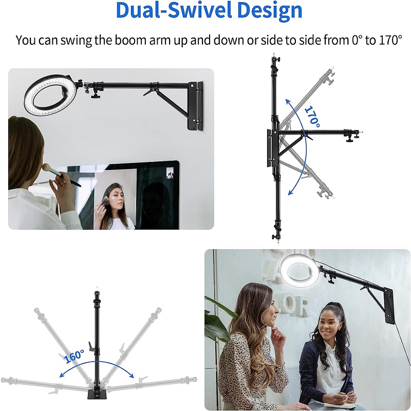 Selens 130cm Wall Mount Boom A – обзор и цена Photography Lighting Triangle
