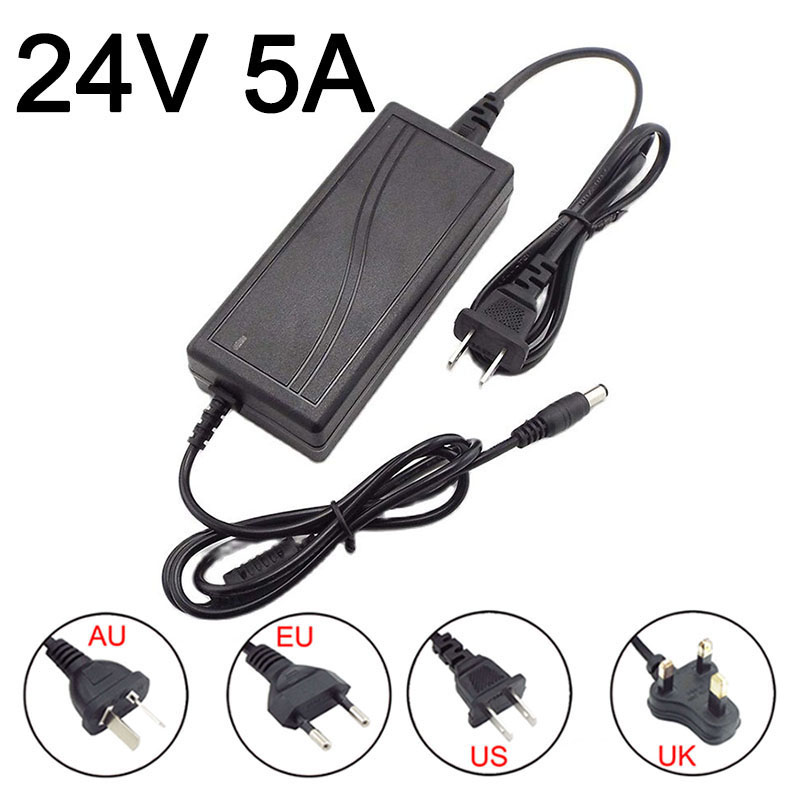 24V 5A 5000ma Power Supply AC  – обзор и цена Photography Lighting Products