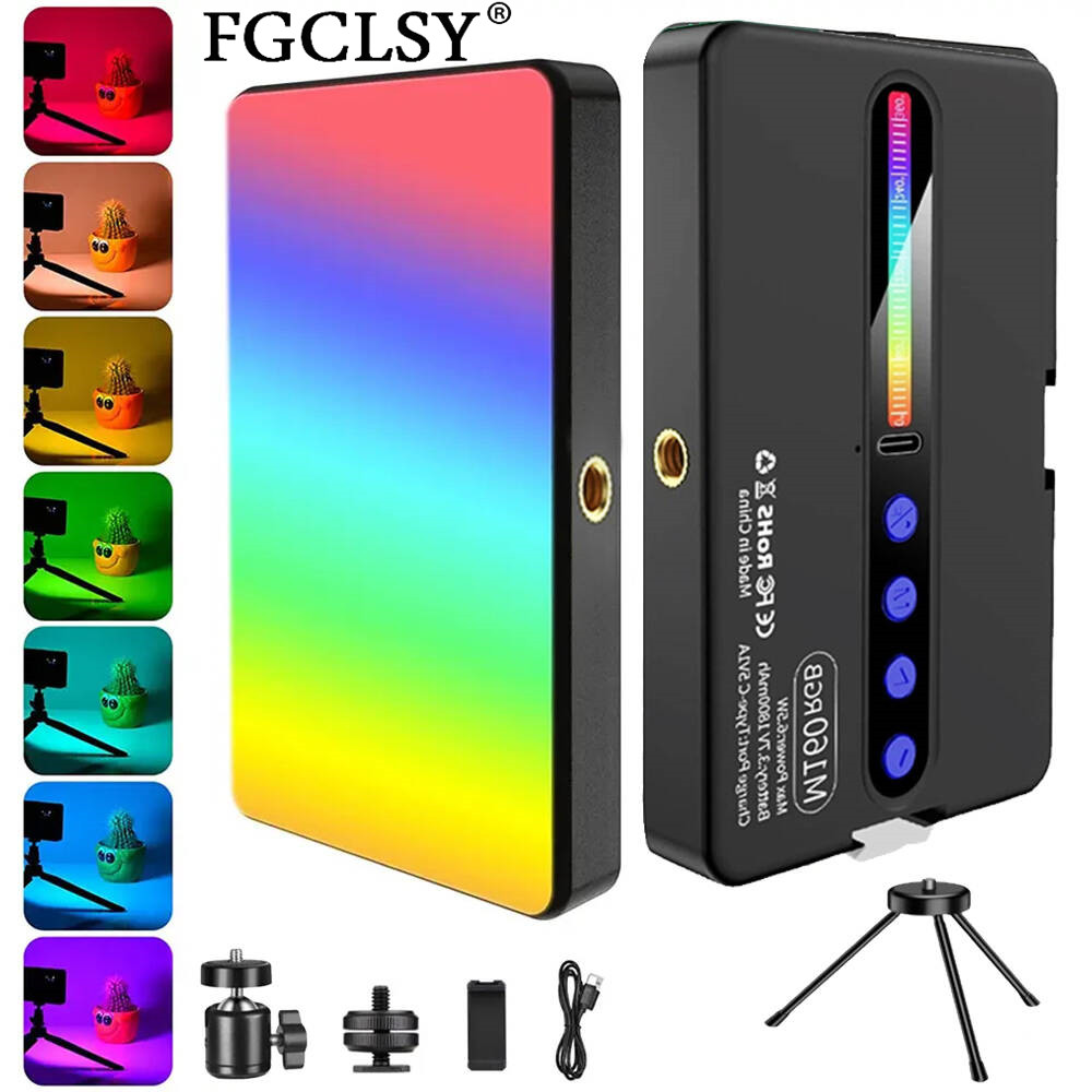 LED RGB Camera Light Full Colo – обзор и цена Torjim Rgb Photography Video Lighting