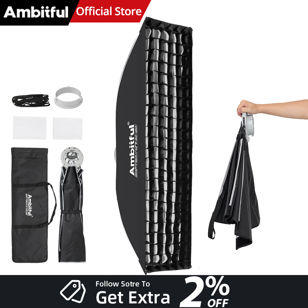 AMBITFUL Q7-II 30*120cm Bowens – обзор и цена Photography Lighting Case