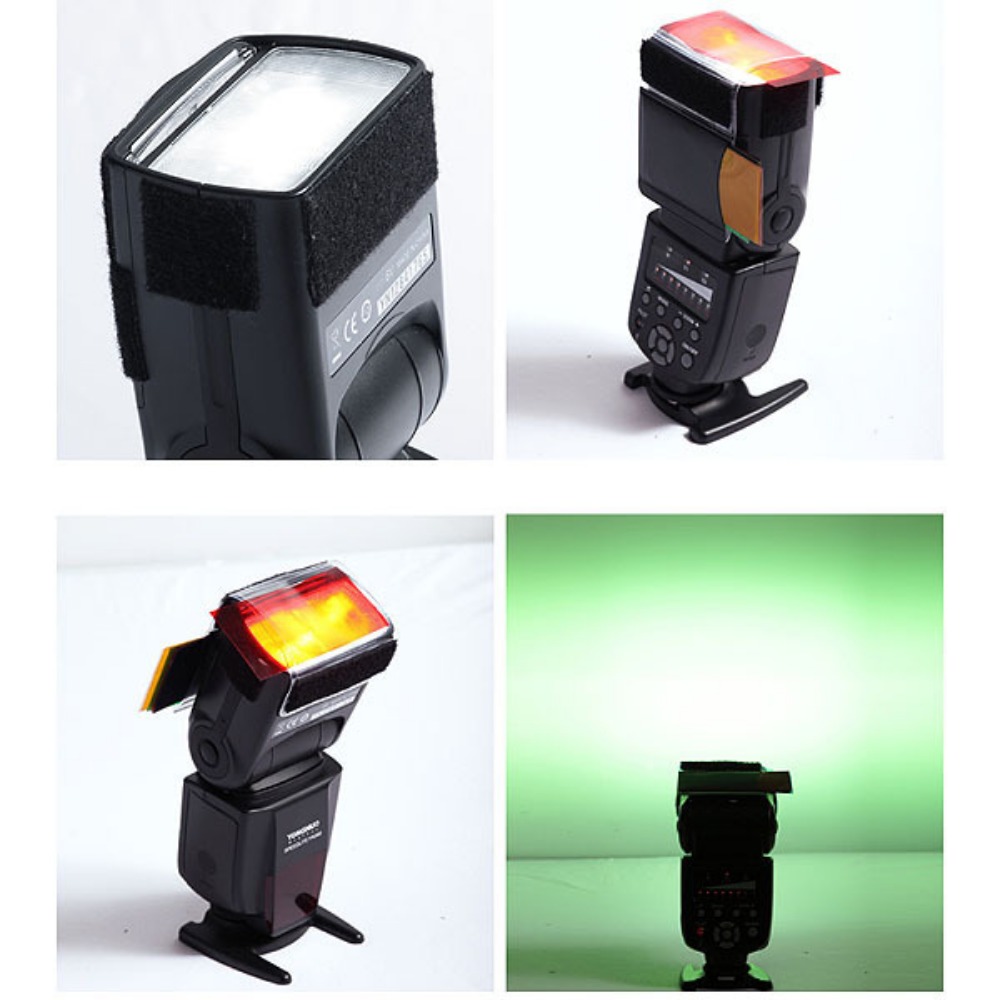 12 Colors Camera Flash Gels Li – обзор и цена Macro Photography Lighting Kit