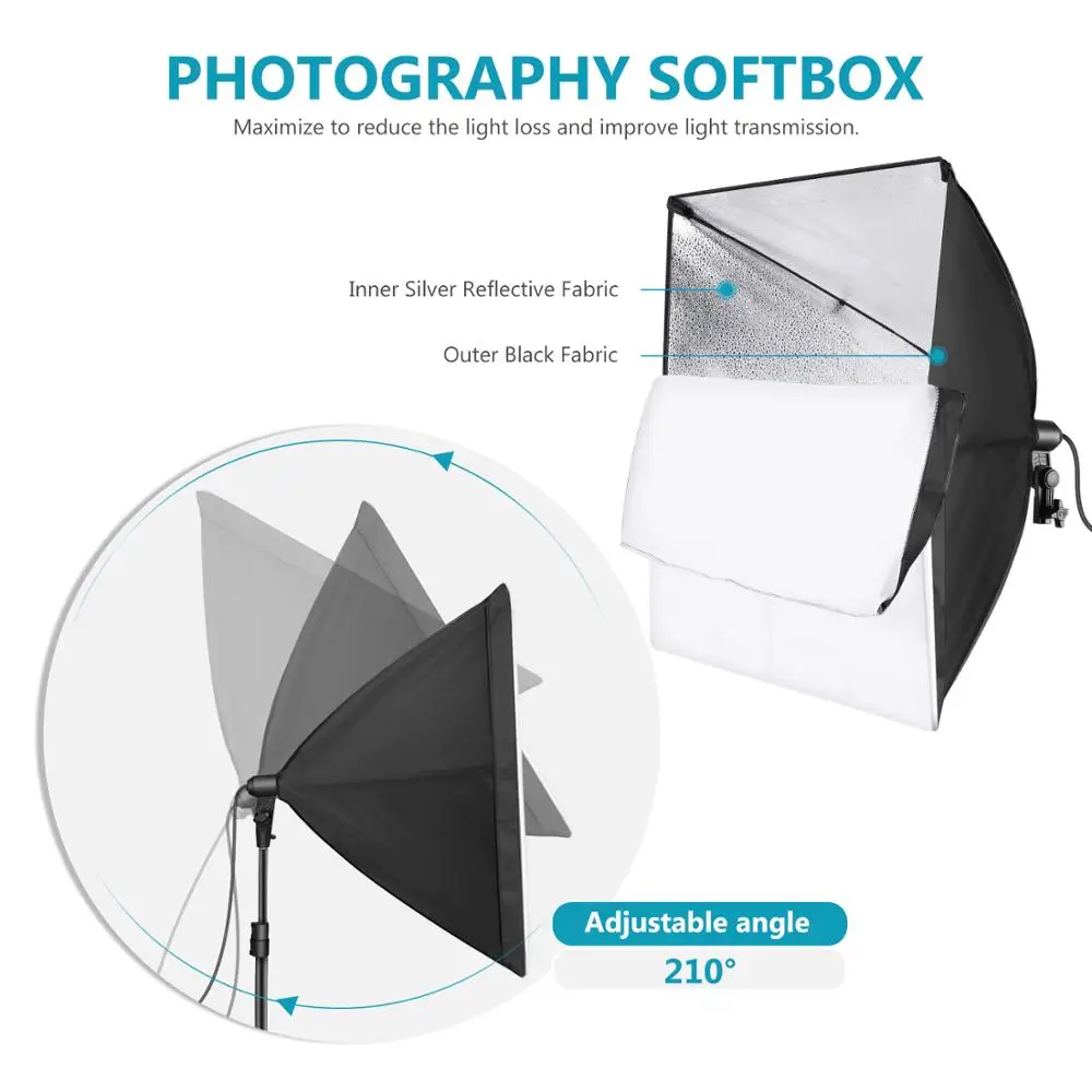 Neewer Upgraded 450W LED Photo – обзор и цена Photography Lighting Kit Neewer