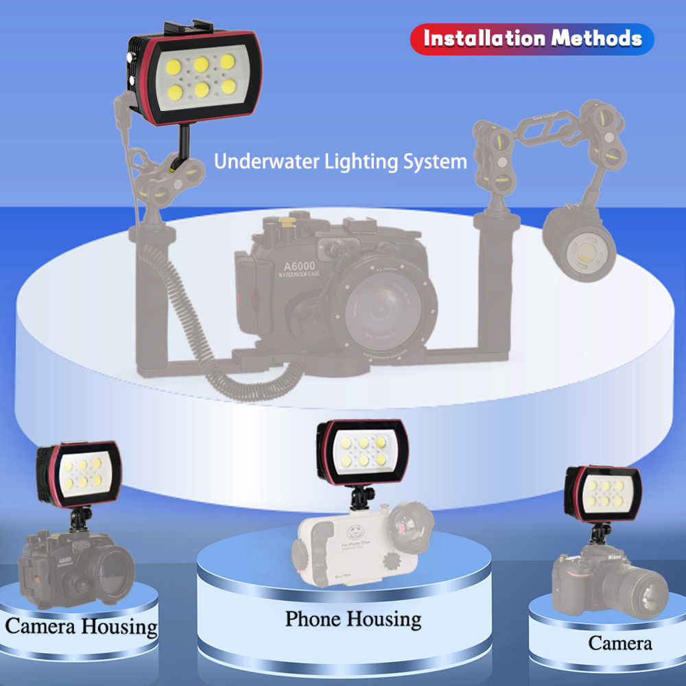 Seafrogs Aluminum LED Diving L – обзор и цена Photography Lighting Brands