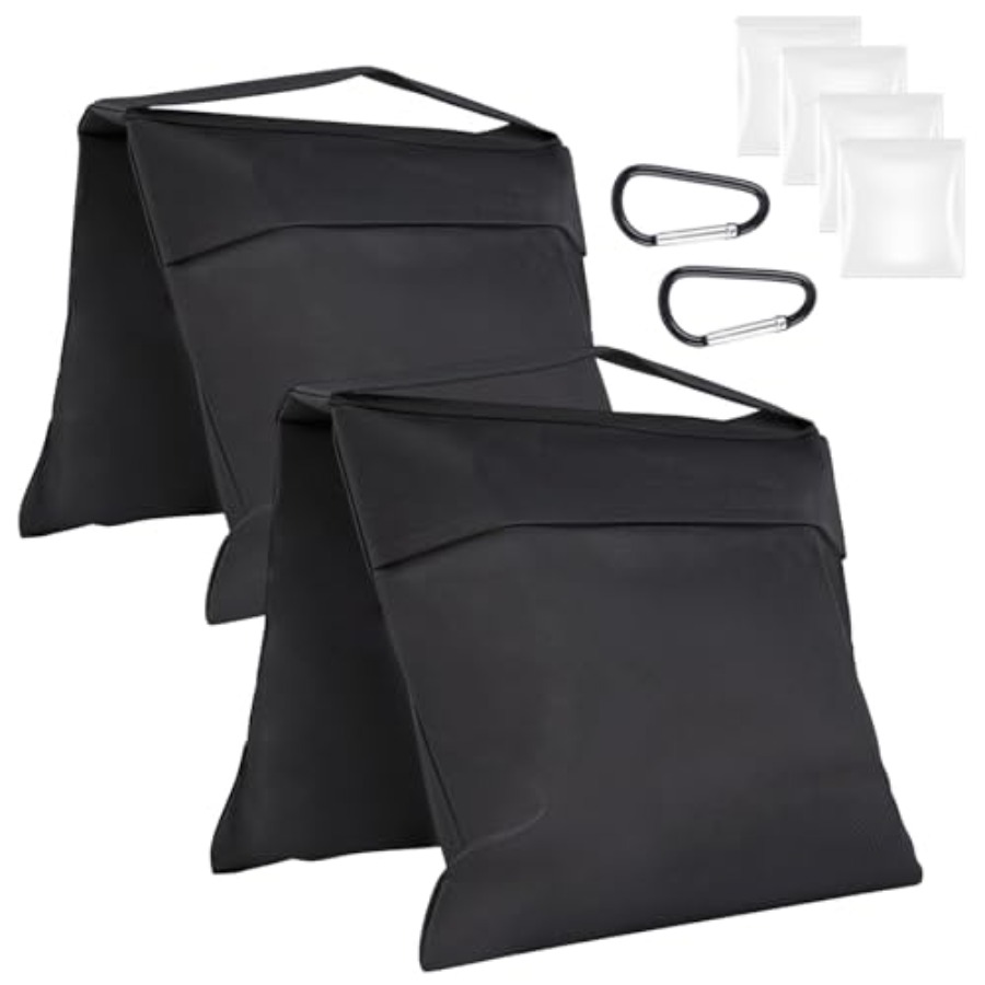 Rindion 2 Pack Sand Bags, Blac – обзор и цена Photography Lighting Weight Bags