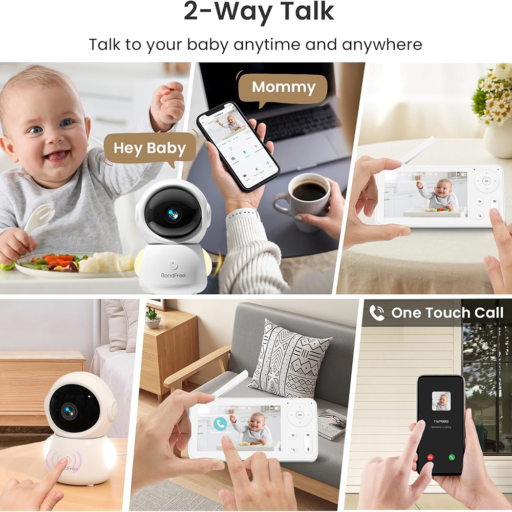 2K Baby Monitor with 2 Cameras – обзор и цена Torjim Rgb Photography Video Lighting