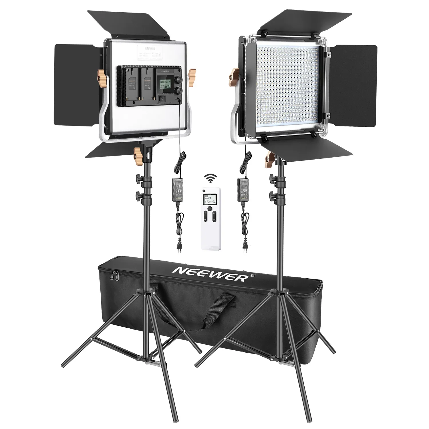 Neewer 2 Packs Advanced 2.4G 4 – обзор и цена Photography Lighting Kit Neewer