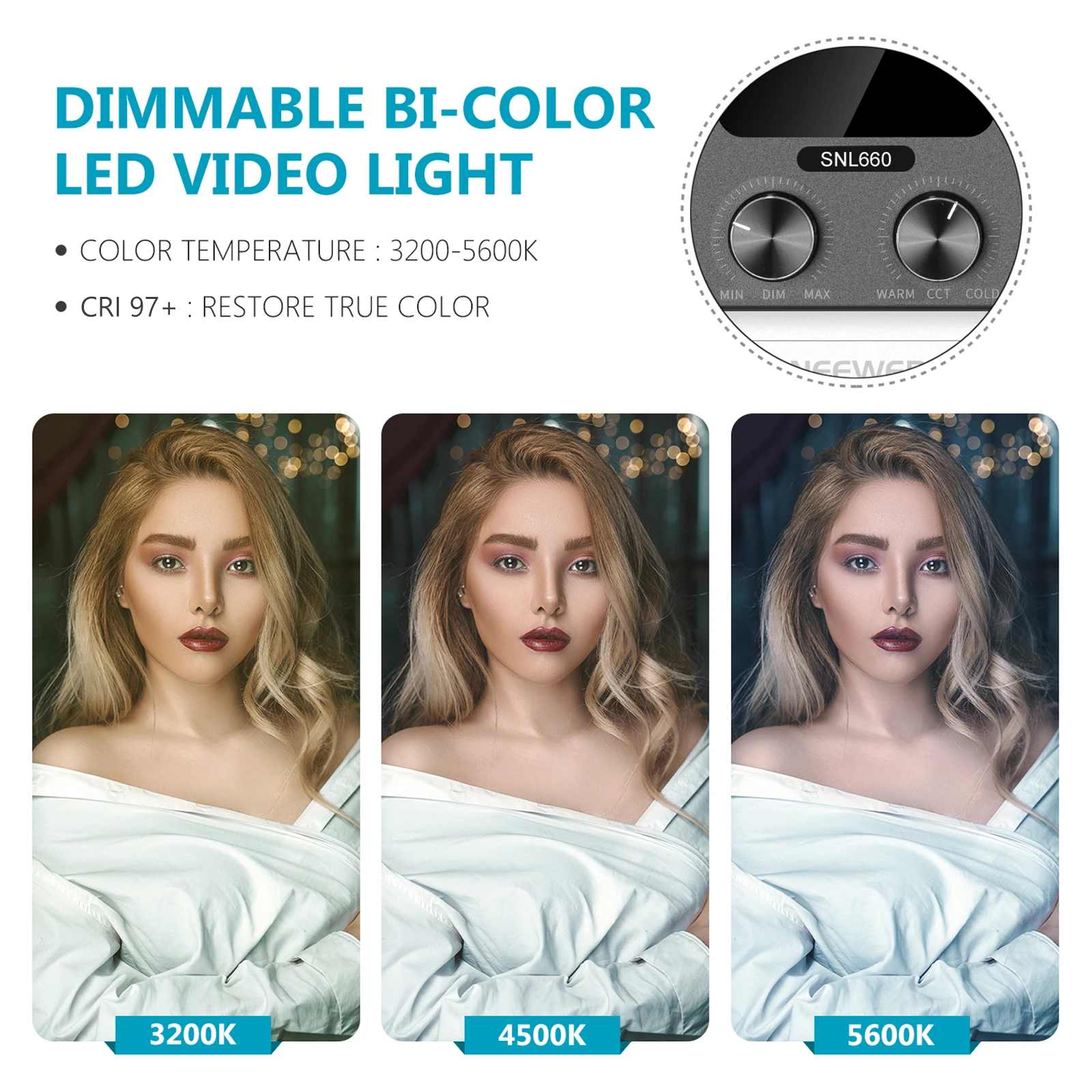 Neewer 660 LED Video Light 40W – обзор и цена Photography Lighting Kit Neewer